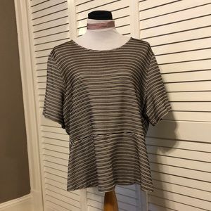 Talbots 3X short sleeve top